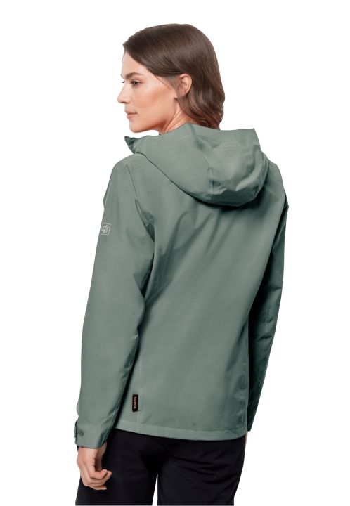 Pack & Go Shell W Hedge Green Original Jack Wolfskin