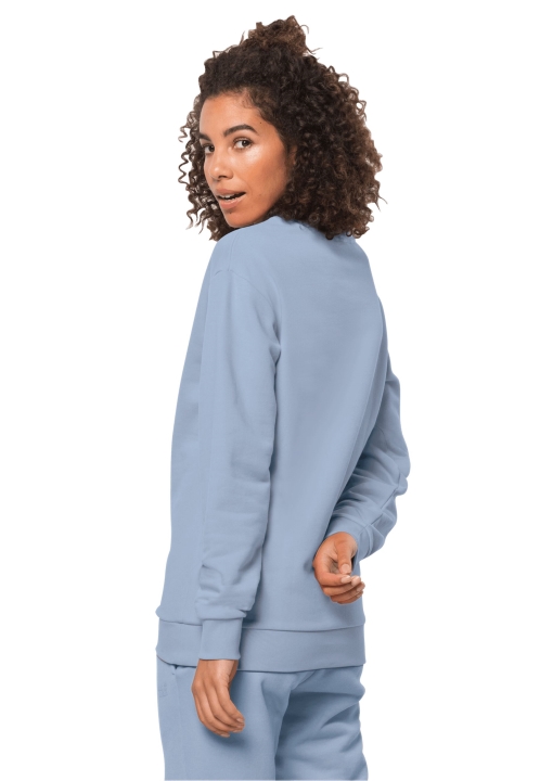 Nevyhnutný Crewneck W Blue Fog Jack Vlčia Koža Pôvodu