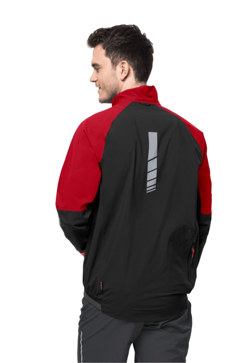 Adrenalínová červená Jack Vlčia Koža Morobbia 2,5l Bunda M Kolekcie