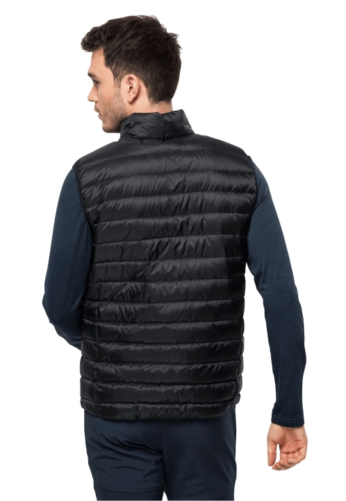 Pack & Go Down Vesta M Jack Wolfskin Best Black