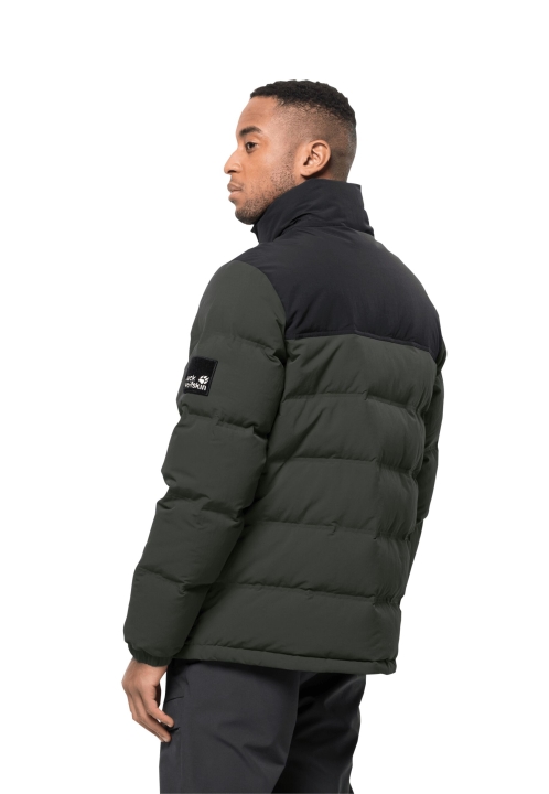 Nový Jack Wolfskin Starožitná Zelená Alex Péperová Bunda M