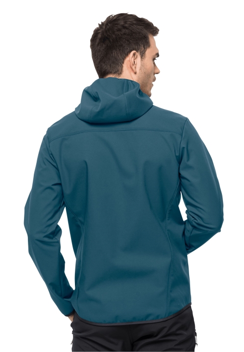 Značky Bornberg Hoody M Blue Coral Jack Wolfskin