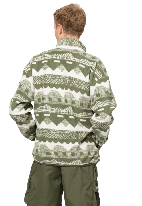 Origins Greenwood Celoplošný 365 Rebel Tlačený Fleece M Jack Vlčia Koža