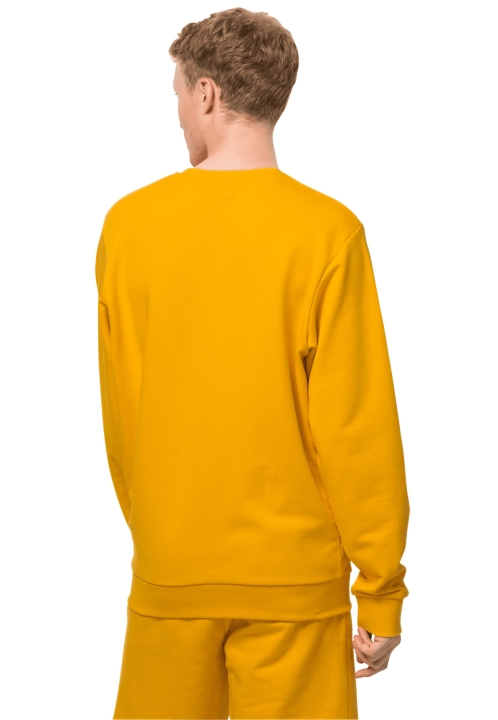 Statný žltý Xt Najlepší Základ Crewneck M Jack Vlčia Koža
