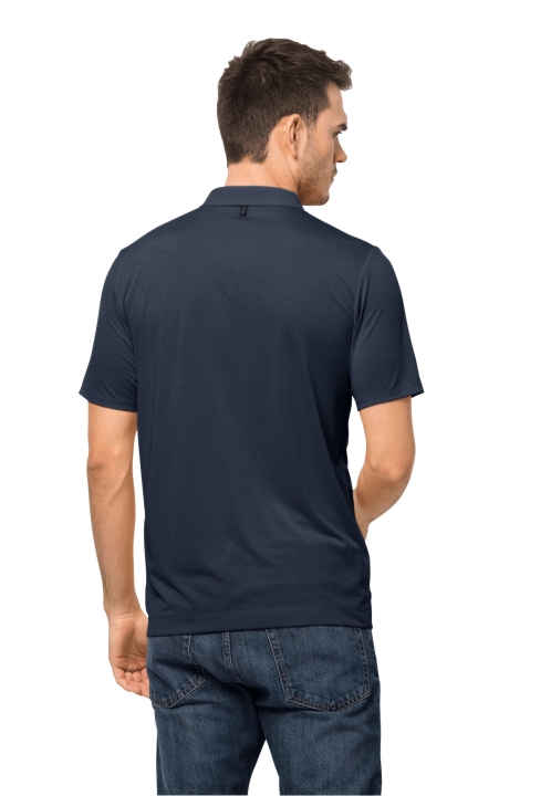 Jack Wolfskin Night Blue Pack & Go Polo M Original