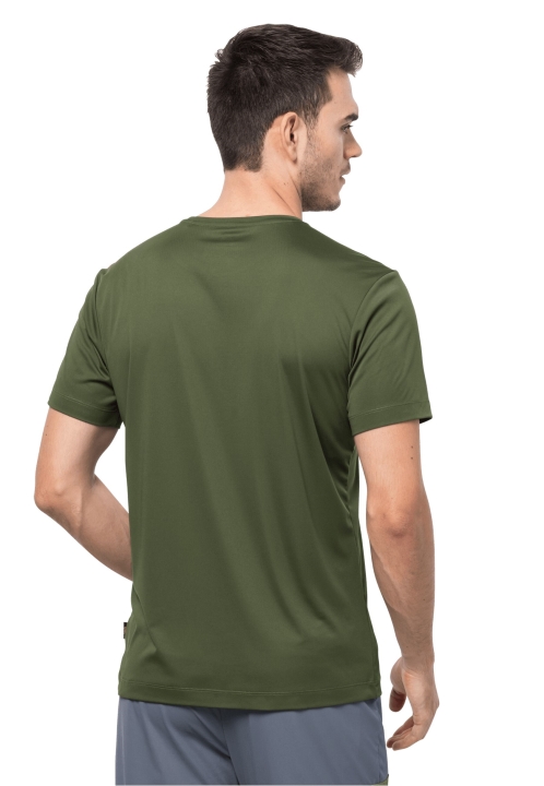 Nový Jack Wolfskin Peak Graphic T M Greenwood
