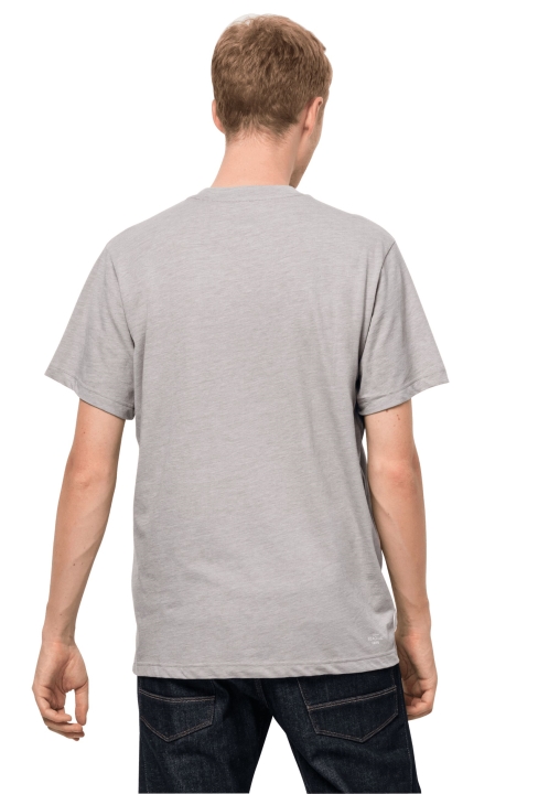 Značky Popolavo Sivá Jack Vlčia Koža Logo Oceánu T M