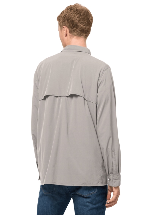 Jack Wolfskin Originál Atacama Vent Shirt M Popolavo Sivá
