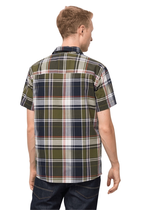 Jack Wolfskin Greenwood Checks Little Lake Shirt M New