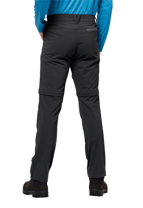 Overland Zip Away M Jack Vlčia Koža Horúca čierna