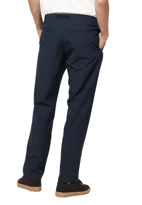 Horúce Leto Lifestyle Nohavice M Night Blue Jack Vlčia Koža