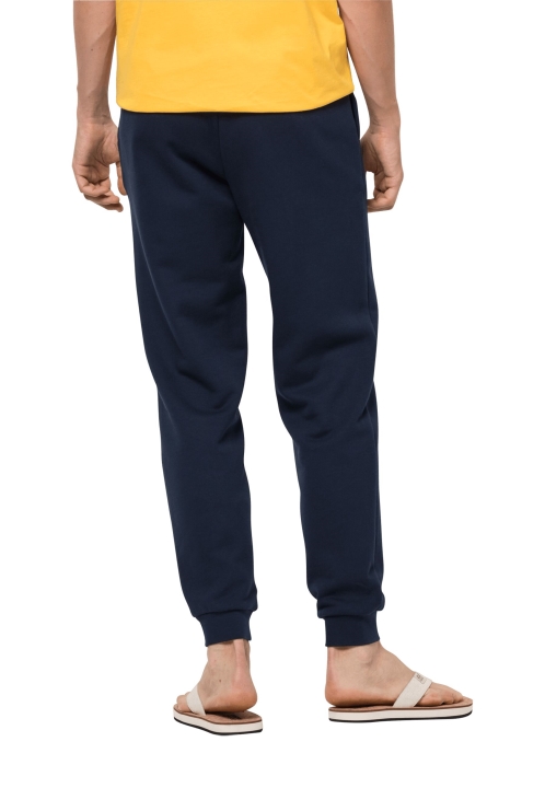 Nevyhnutné Tepláky M Jack Vlčia Koža Nočná Modrá Pôvod