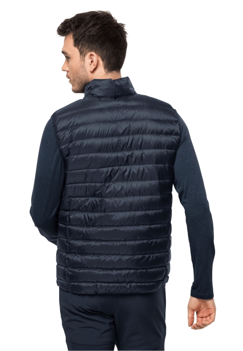 Night Blue Pack & Go Down Vesta M Originál Jack Wolfskin