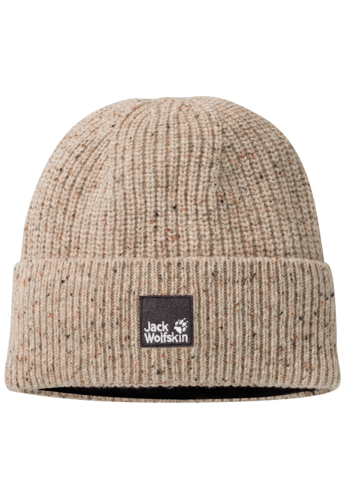 Béžová Jack Wolfskin Nature Pletená čiapka Best