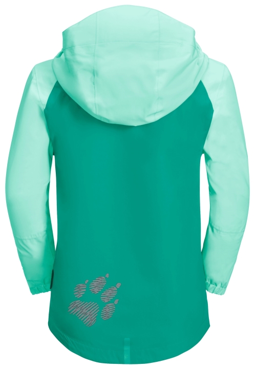 Kolekcie Jack Wolfskin Deep Mint Tucan Bunda Detská