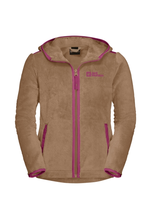 Nepálska Bunda Detská Jack Vlčia Koža Značky Orechová Hnedá