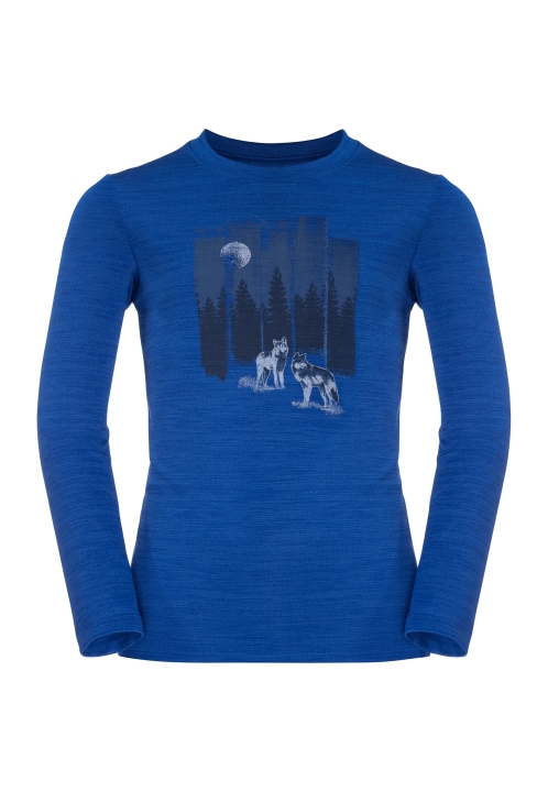 Vargen Longsleeve K Active Blue Jack Móda Z Vlčej Kože