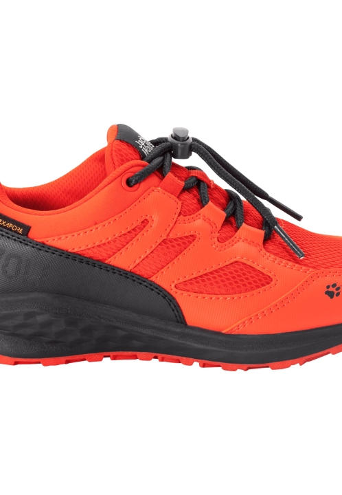 Rozpútať 4 Rýchlosť Texapore K Jack Vlčia Koža Tmavo Modro-oranžový Pôvod