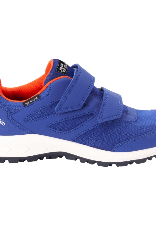 Woodland Texapore Low Vc K Hot Jack Vlčia Koža Tmavo Modro-oranžová