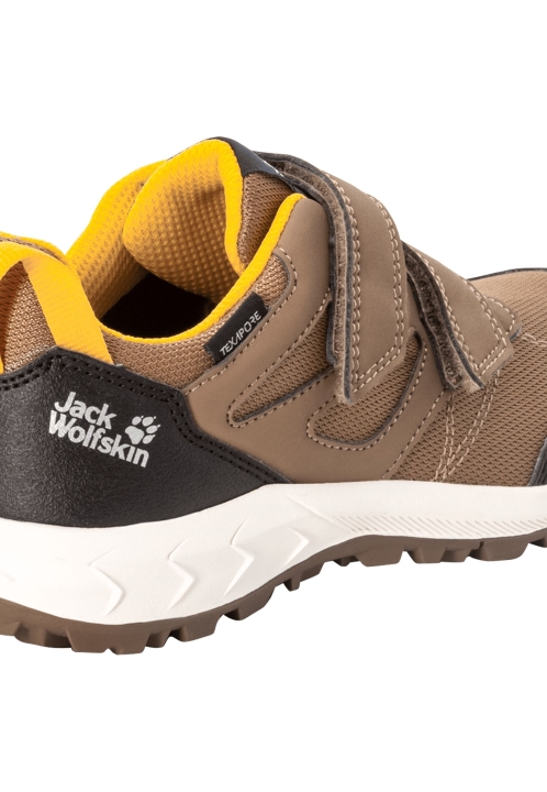 Jack Vlčia Koža Hnedo-fantómový New Woodland Texapore Low Vc K