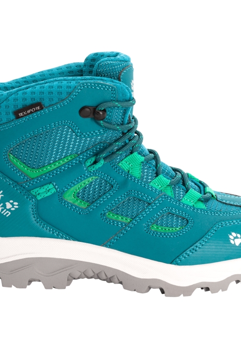 Kolekcia Jack Wolfskin Vojo Texapore Mid K Zelená-tmavo Zelená
