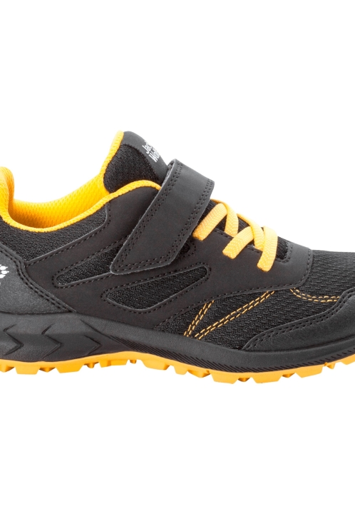 Jack Wolfskin Woodland Low Vc K Značky Black-burly Yellow Xt