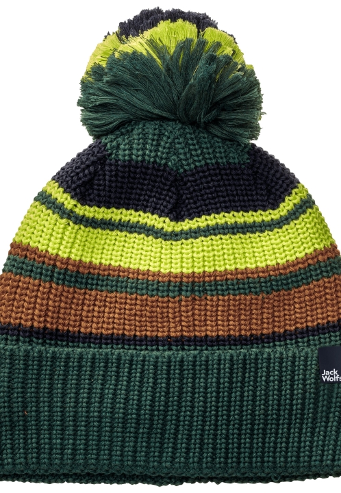 Jack Wolfskin Limetka Pompom čiapka Detské Značky