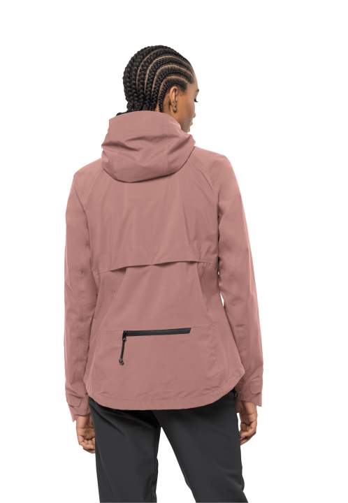 Jack Wolfskin Bike Commute Mono Jacket W Fashion Afterglow