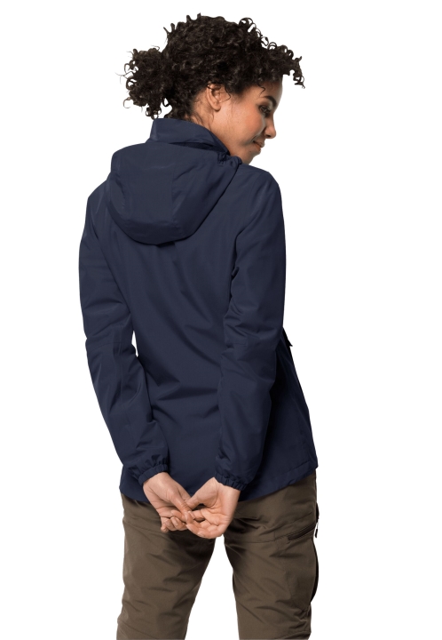 Jack Wolfskin New Stormy Point Bunda W Polnočná Modrá
