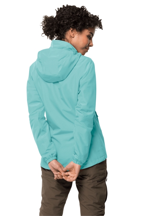 Búrlivý Bod Bunda W Jack Vlčia Koža Pepermint Pôvod