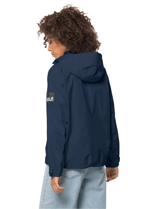 Tmavá Indigová Bunda Jack Wolfskin Značky Nature š