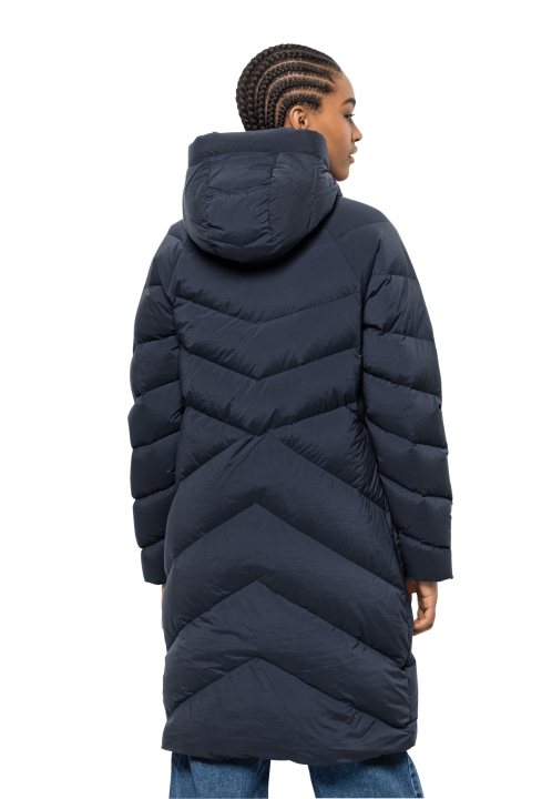 Marienplatz Kabát W Jack Wolfskin Night Blue Hot