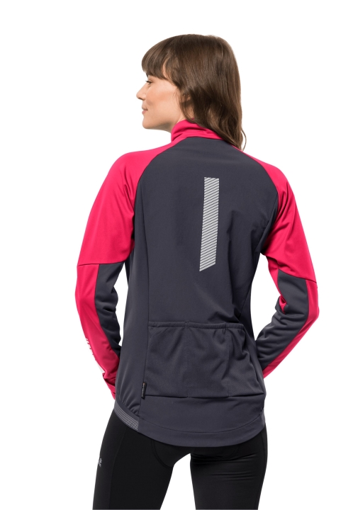 Jack Wolfskin Blikajúca Ružová Morobbia Bunda W Zn
