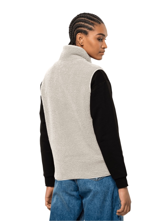 Kolekcia Zimná Perleťová Vysoká Curl Vesta W Jack Wolfskin