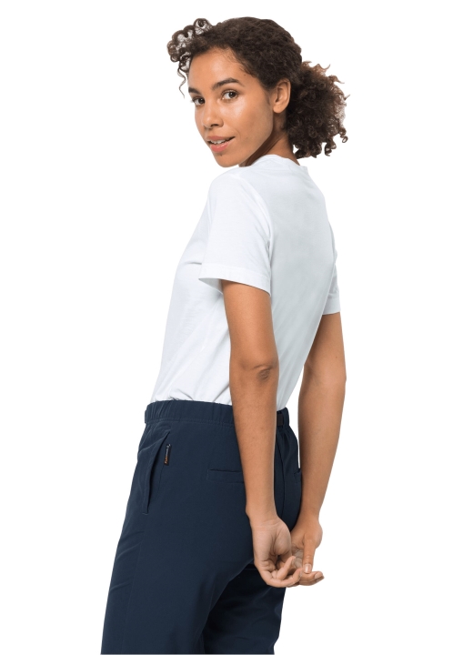 White Rush Značka Jack Vlčia Koža Divoká Kvetina T W