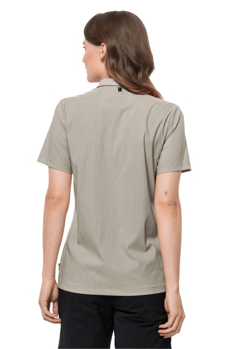 Pôvodná Košeľa Pack & Go W Jack Wolfskin Dusty Gray