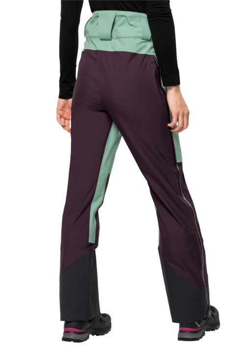 Jack Vlčia Koža žula Zelená Nové Alpspitze 3l Nohavice š