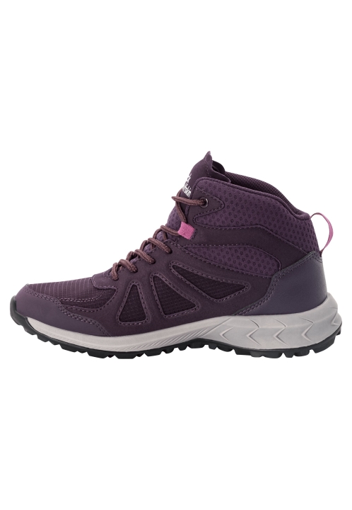 Jack Wolfskin Purple-phantom Woodland 2 Texapore Mid W Kolekcie