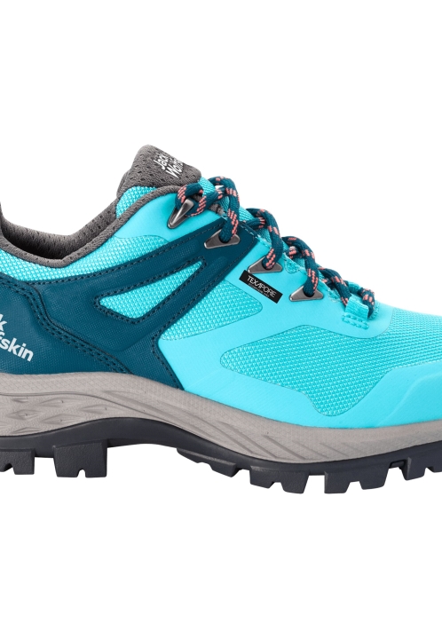 Jack Vlčia Koža Tyrkysovo-koralová Vzbura Sprievodca Texapore Nízky W Pôvod