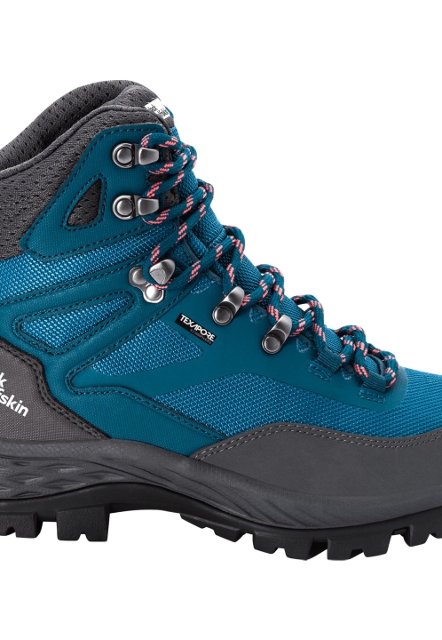 Jack Wolfskin Brand Rebel Guide Texapore Mid W Tyrkys-coral
