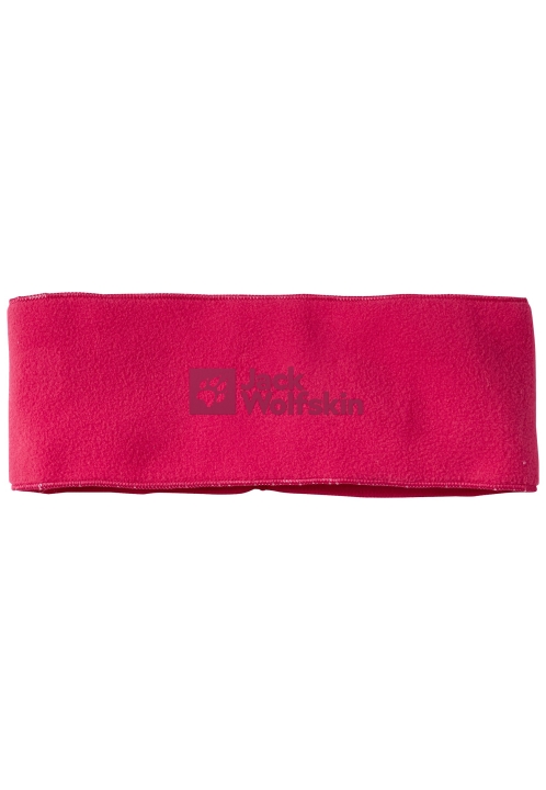 Jack Wolfskin Brand Pink Dahlia Skutočná čelenka
