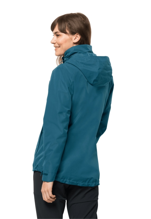 Nová Modrá Koralová Geisshorn Bunda 3v1 S Jack Wolfskin