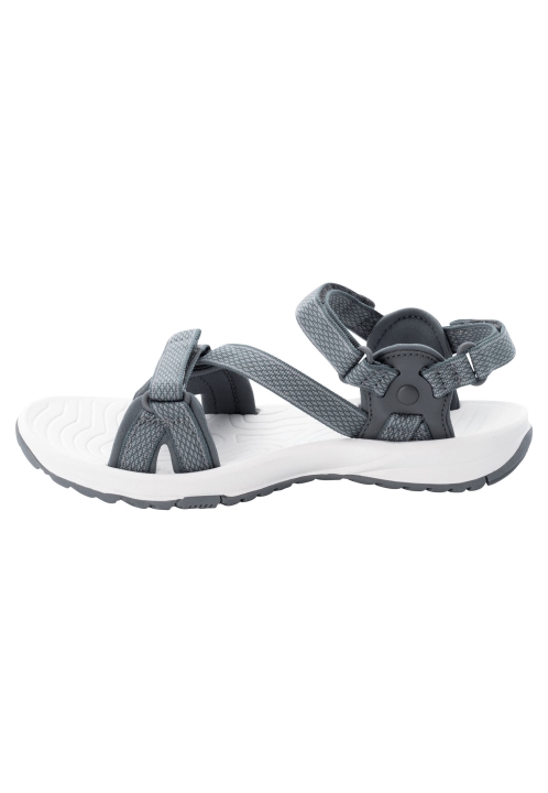 Lakewood Jazda Sandál W Jack Vlčia Koža Pôvodu Modrošedo-ružové