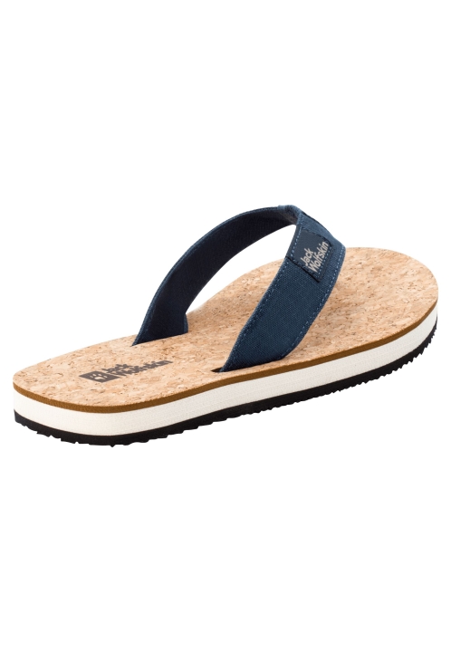 Modrokorková Zn. Jack Vlčia Koža Ecostride 2 Papuče š