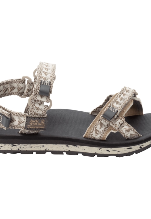 Značkové Hnedo-ružové Sandále Outfresh W Jack Wolfskin