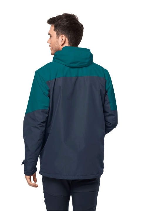 Jack Wolfskin Bay Blue Glaabach Bunda 3v1 M Origins