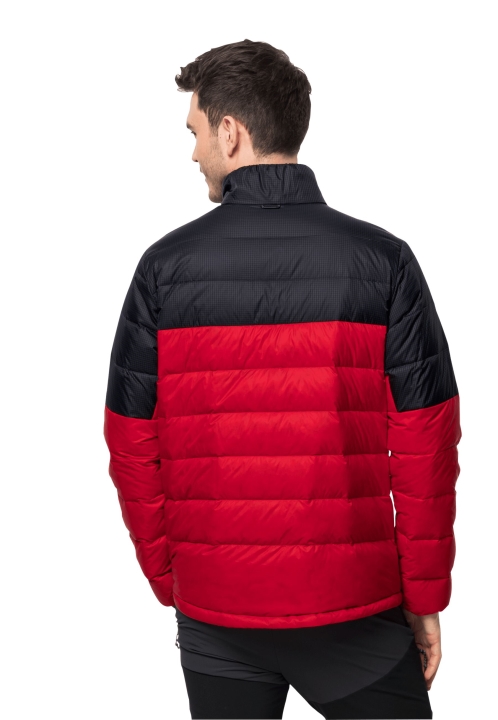 Najlepší Adrenalín červená Dna Tundra Páperová Bunda M Jack Vlčia Koža