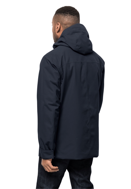 West Coast Bunda Jack Wolfskin Kolekcie Nočná Modrá