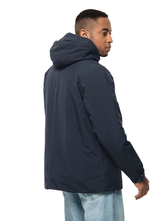 Tempelhof Bunda M Best Jack Vlčia Koža Nočná Modrá