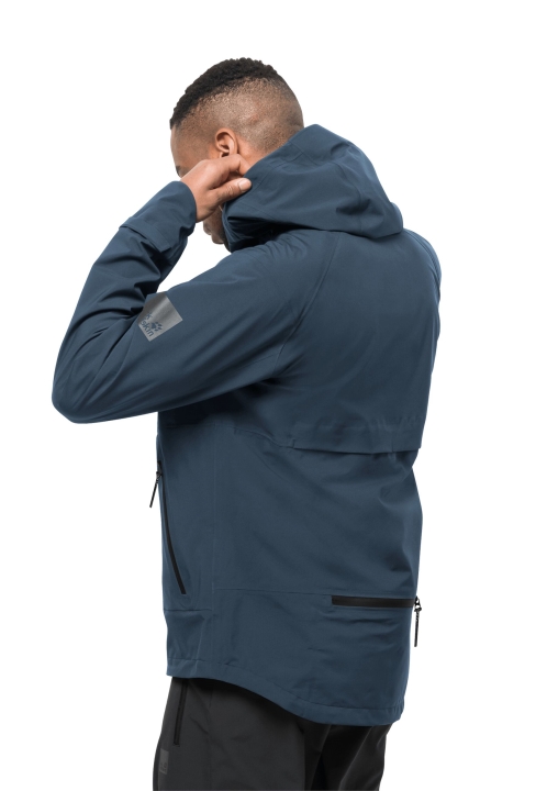 Bicykel Dochádzať Mono Bunda M New Thunder Blue Jack Wolfskin